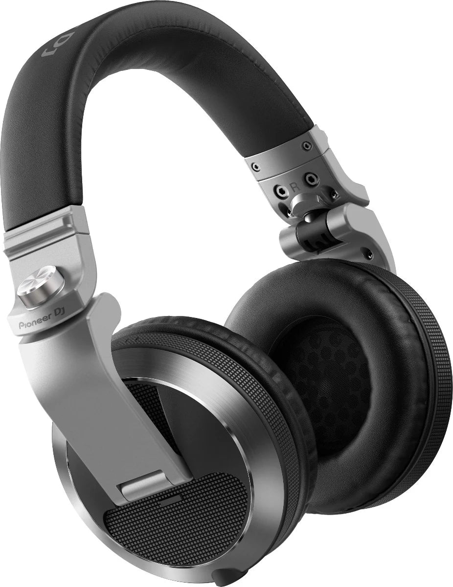 Pioneer DJ HDJ-X7 DJ headphones with over-ear design, black color, and padded ear cups for professional sound isolation.