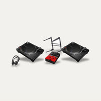 2 x Pioneer PLX-500 + DJM-S5 + Sennheiser HD 25 Scratch Set