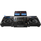 Pioneer DJ XDJ-1000MK2 DJ media player with touchscreen and professional controls for DJ performances and mixing.