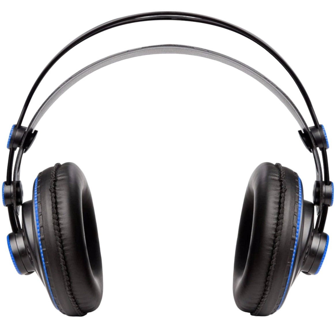 PreSonus HD7 studio headphones, front view.
