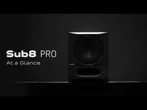 Adam Audio Sub8 PRO | At a Glance (ADAM Audio)