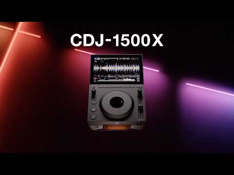AlphaTheta CDJ-1500X official introduction video