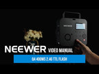 Neewer Q4 400Ws 2.4G TTL Flash