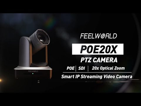 Feelworld PTZ-kamera POE20X SDI/HDMI med 20x optisk zoom