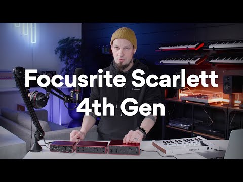 Focusrite Scarlett 2i2 4th Gen
