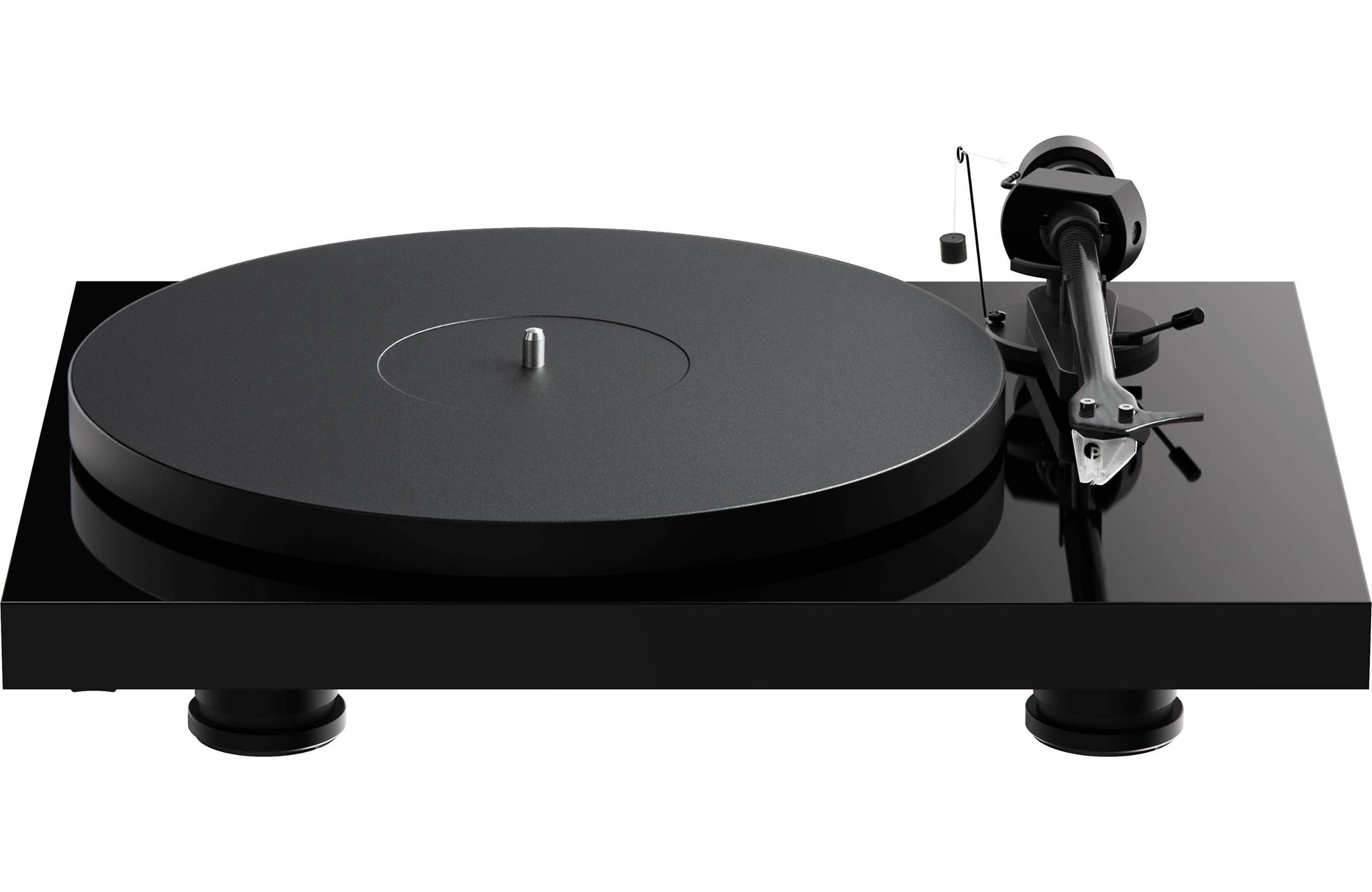 Pro-Ject Debut EVO 2 turntables, black lifestyle shot