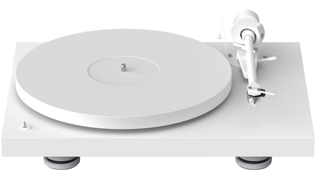Pro-Ject Debut Pro, turntables, angle, satin black