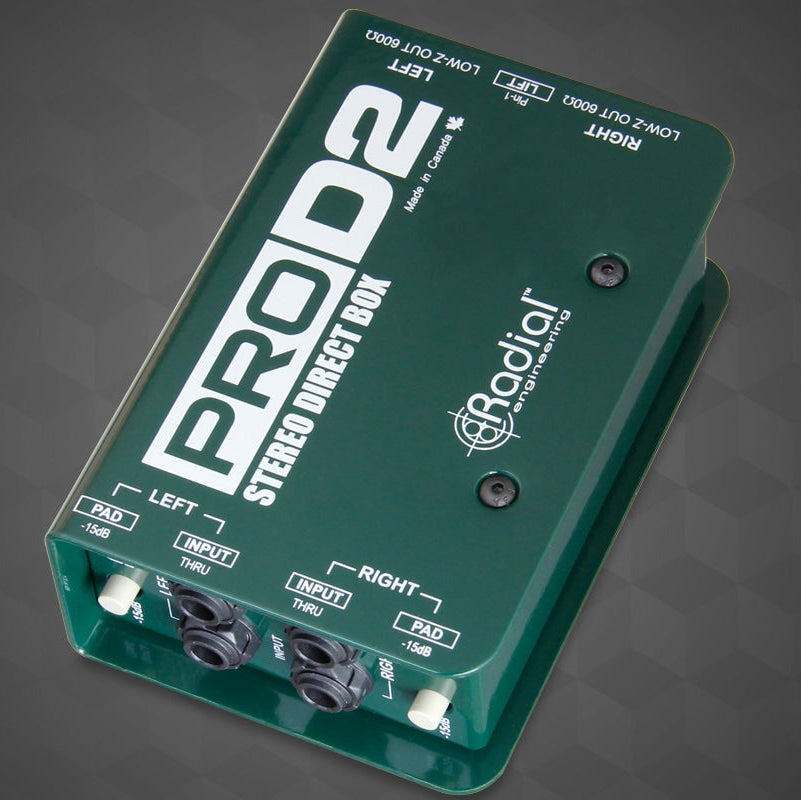 Radial Engineering ProD2 DI box.