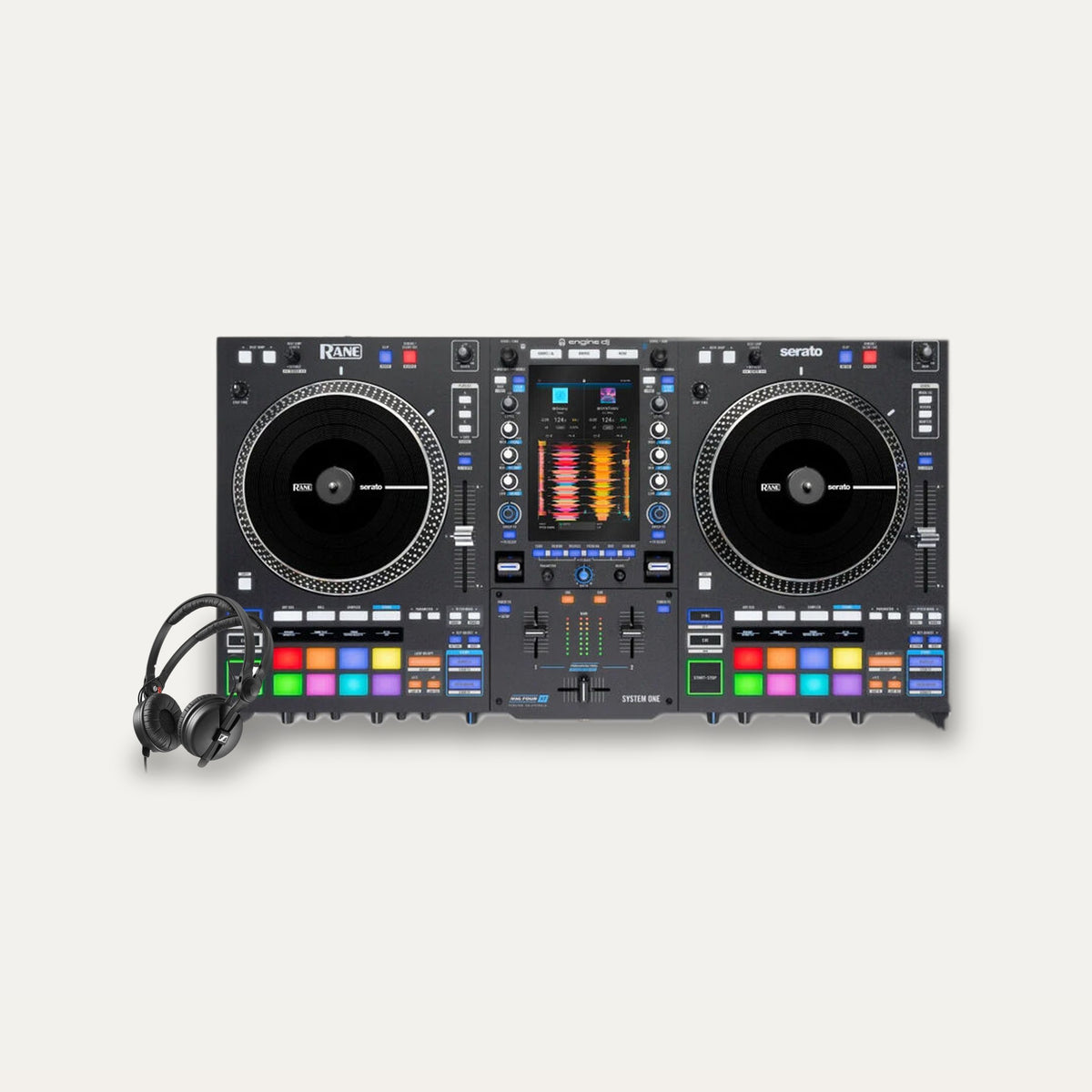 Rane System One + Sennheiser HD 25 Plus DJ Set