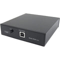 Rega Fono Mini A2D MK2 phono preamp, hero front angle in black