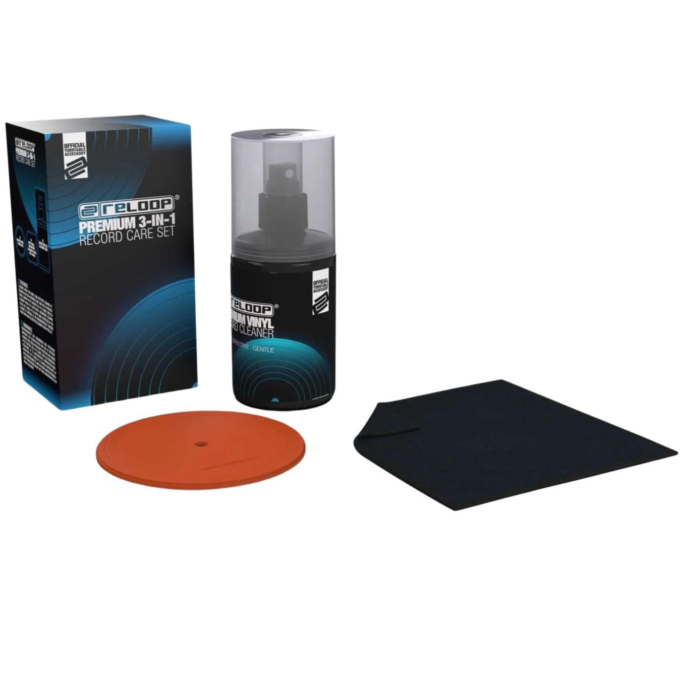 Reloop Premium 3-in-1 record care set