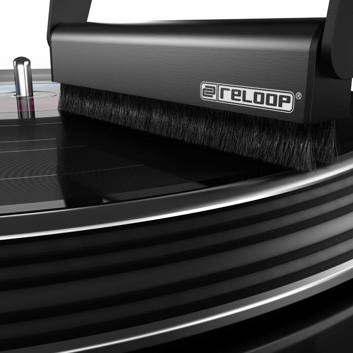 Reloop Premium Vinyl & Stylus Cleaning Set, in white