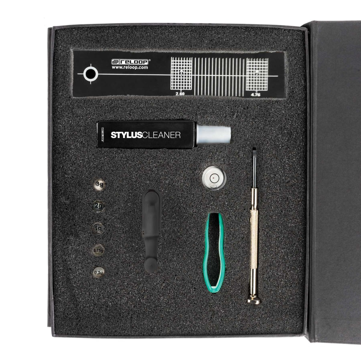 Reloop Turntable Cartridge Mount & Gauge Set accessory