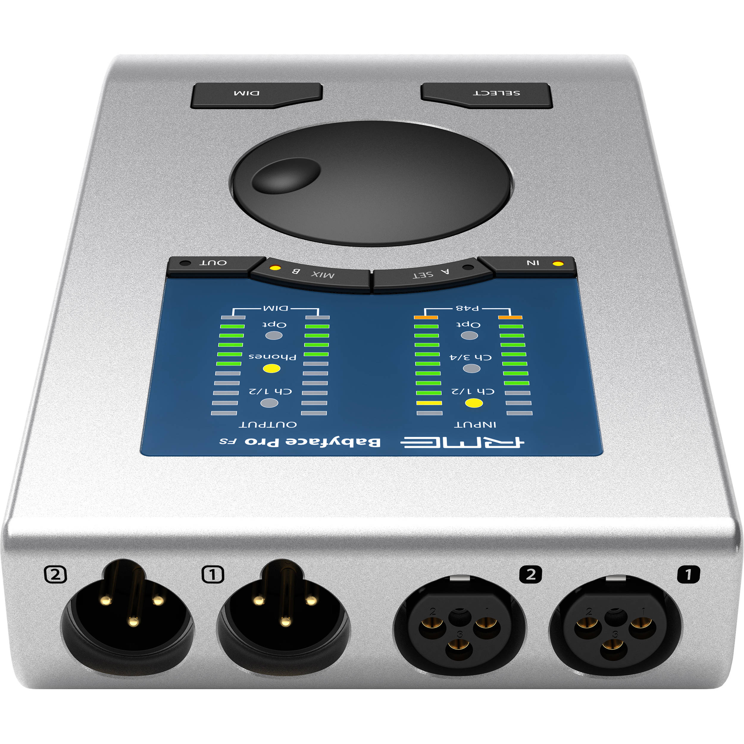 RME Babyface Pro FS audio interface, in black