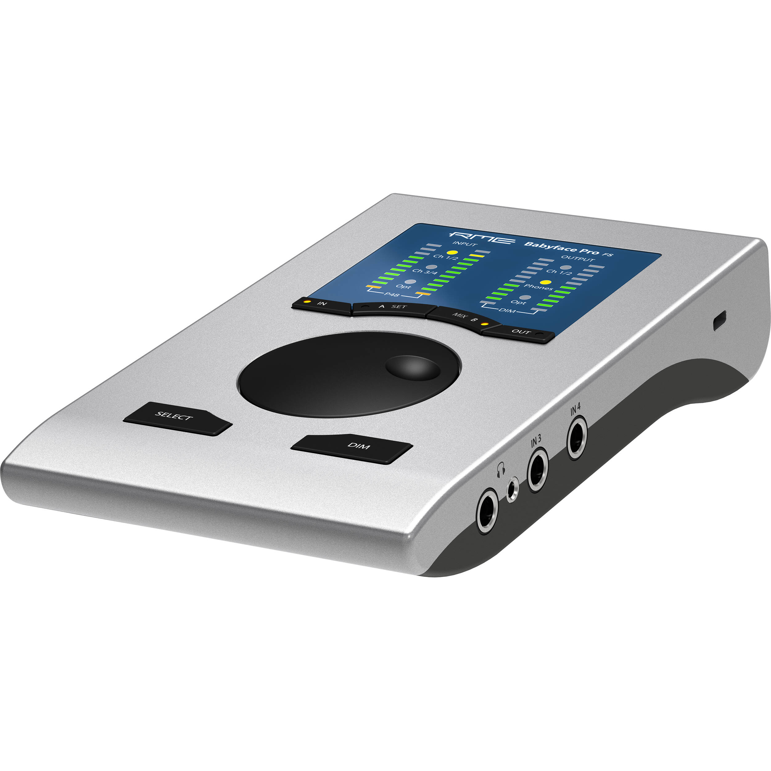 RME Babyface Pro FS audio interface, in black