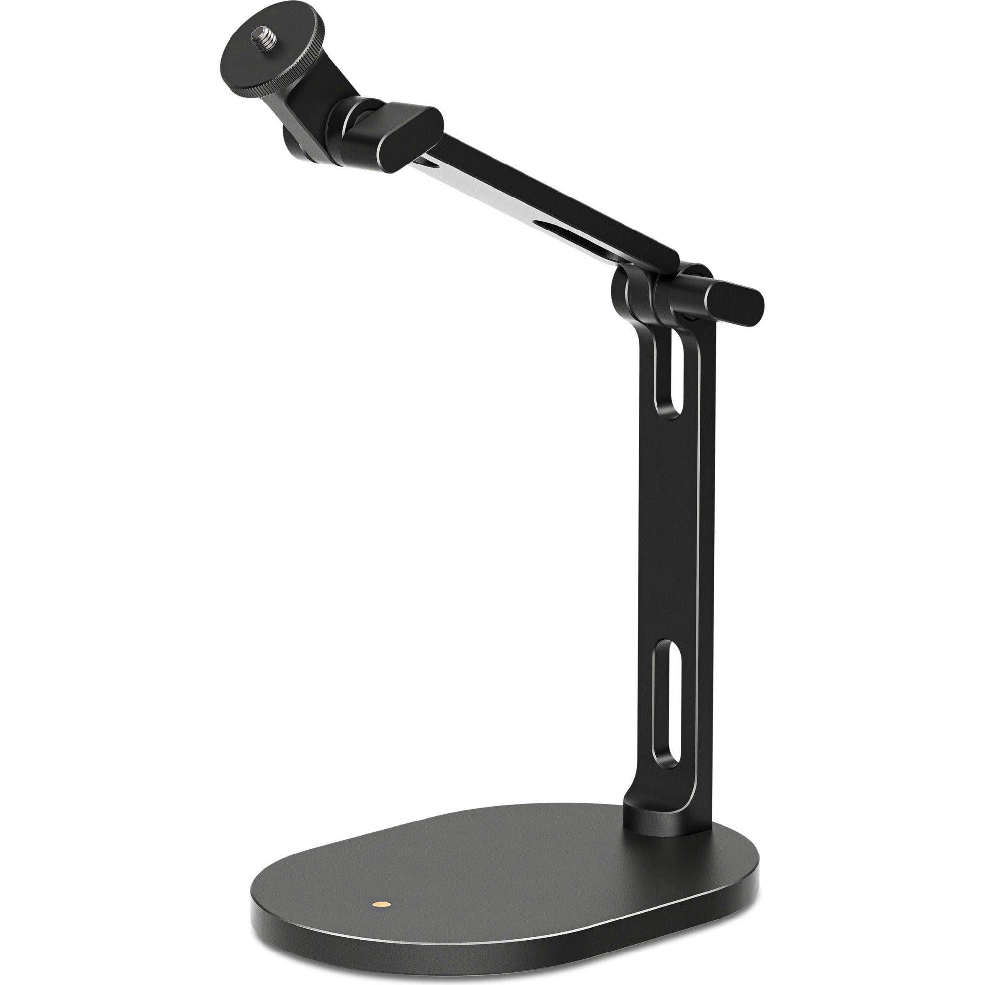 Rode DS2 desktop microphone stand with adjustable arm and sturdy base, designed for professional audio recording.