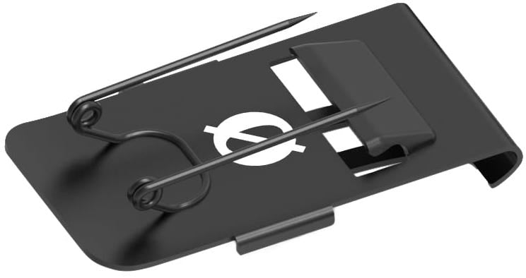 Rode FlexClip GO wireless microphone accessory in black, including toolkit and clips, designed for portable audio recording.
