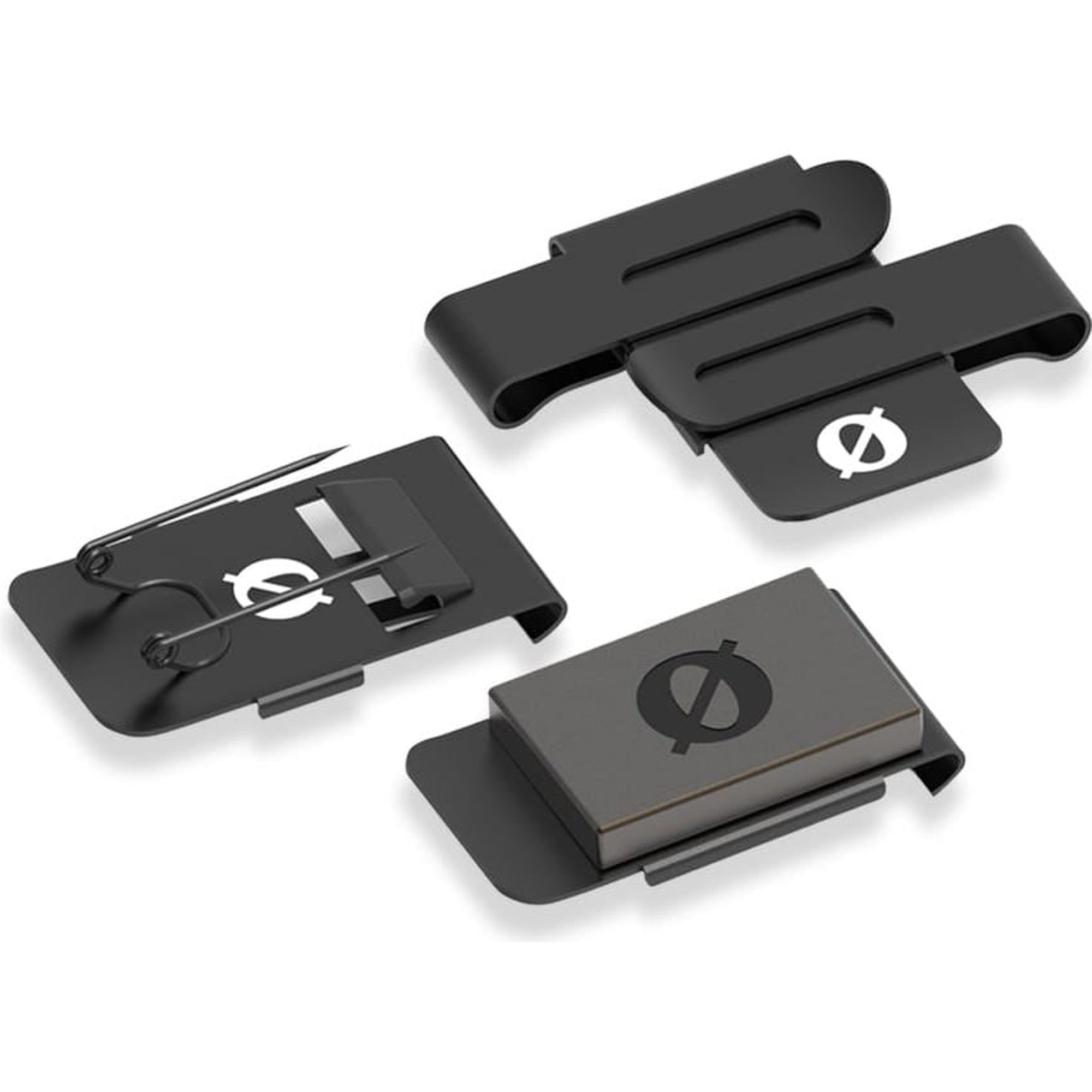 Rode FlexClip GO wireless microphone accessory attached to a microphone, designed for easy clipping and portable audio recording.