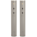 Pair of Rode NT55 condenser microphones shown from the body only, featuring compact design and professional audio equipment quality.