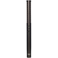 Shotgun microphone Rode NTG4+ with black body and directional design, used for professional audio recording and film production.