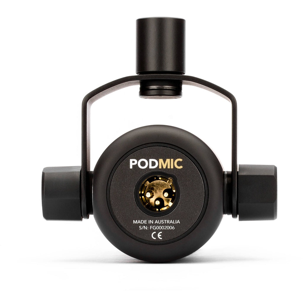 Rode PodMic dynamic microphone in black