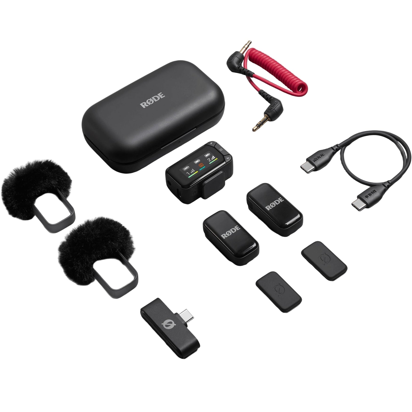 Rode Wireless Micro (Camera Kit), detail view.