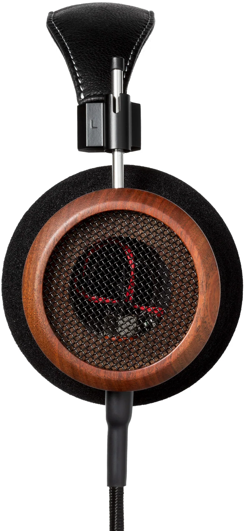 Wired Grado Signature S950 headphones with over-ear design, silver finish, and adjustable headband for comfortable listening.