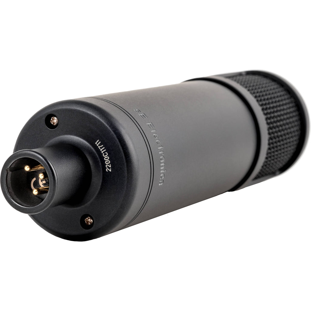 sE Electronics sE2200 condenser microphone, black view
