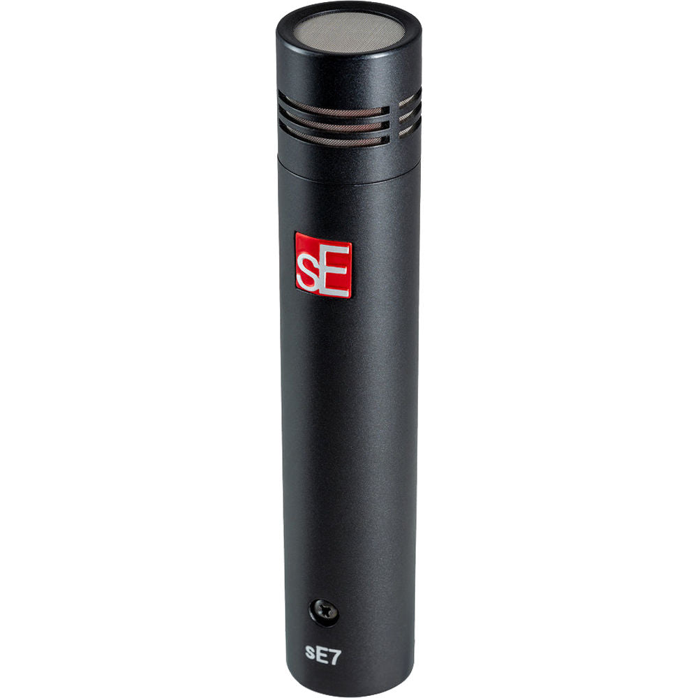 SE Electronics sE7 condenser microphone with cardioid capsule, featuring professional-grade audio capturing for studio recordings.