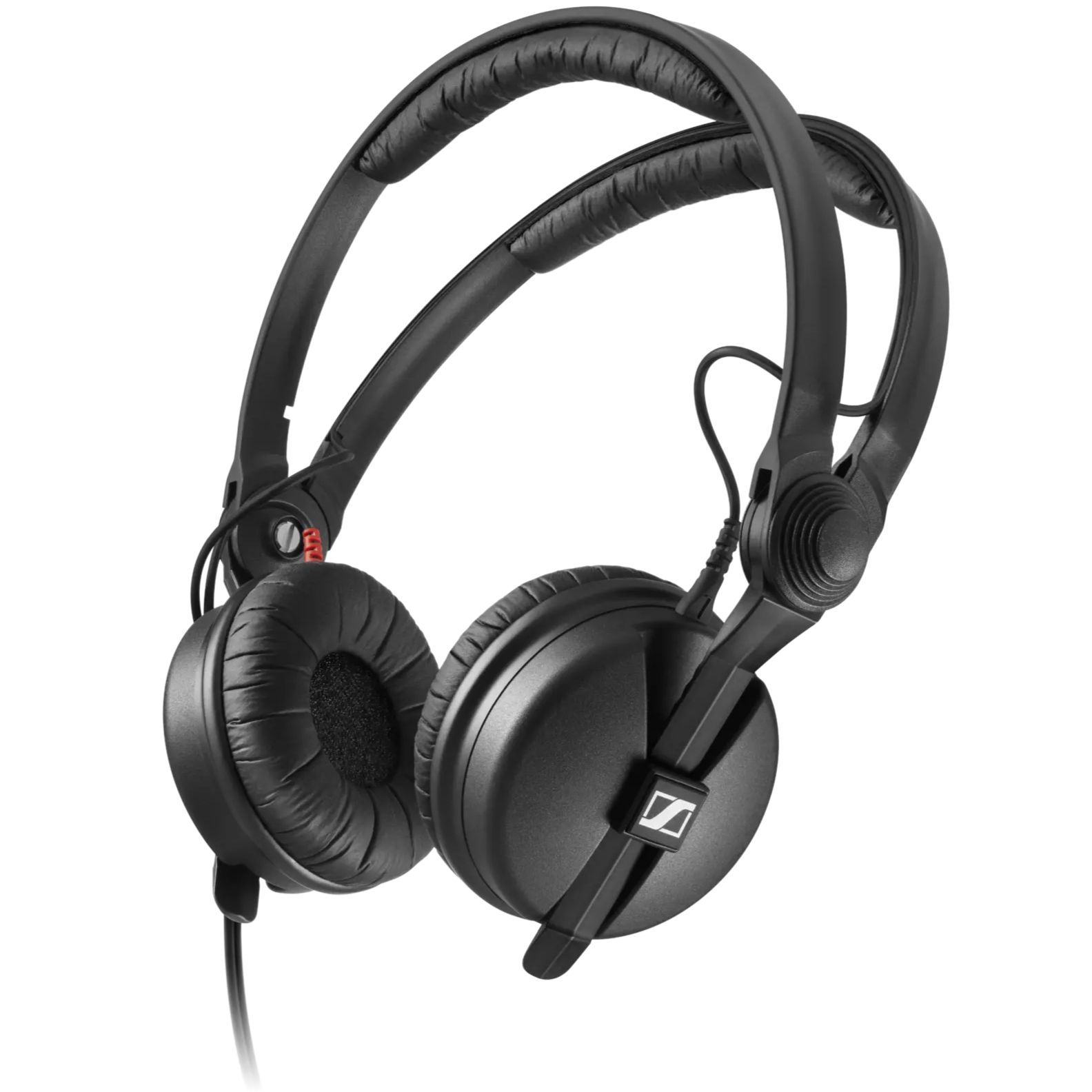 Sennheiser HD 25 DJ headphones, in black