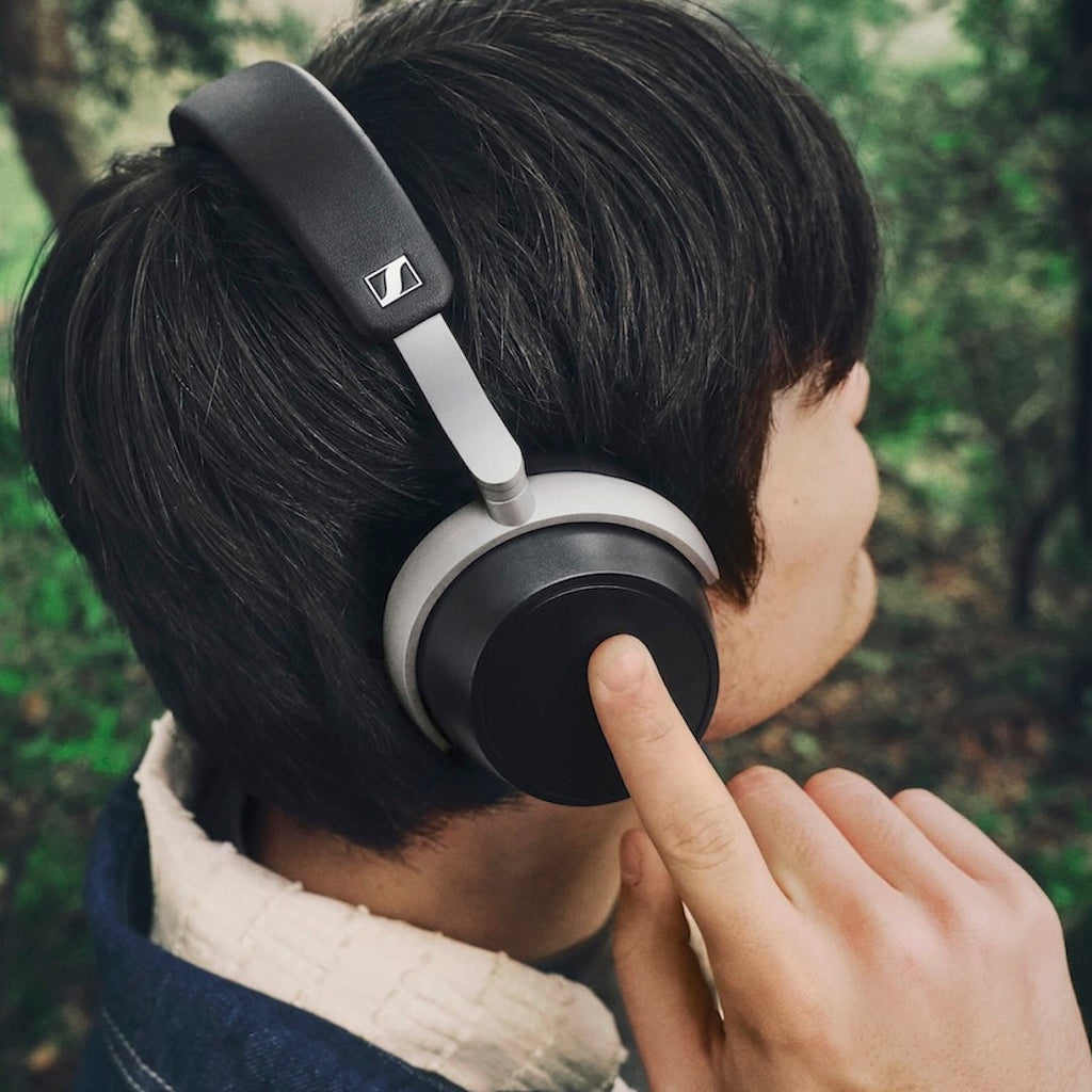Sennheiser HDB 630 wireless headphones, lifestyle setting