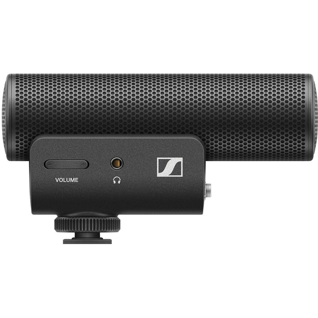 Sennheiser MKE 400 MK2 camera microphone, shock mount detail