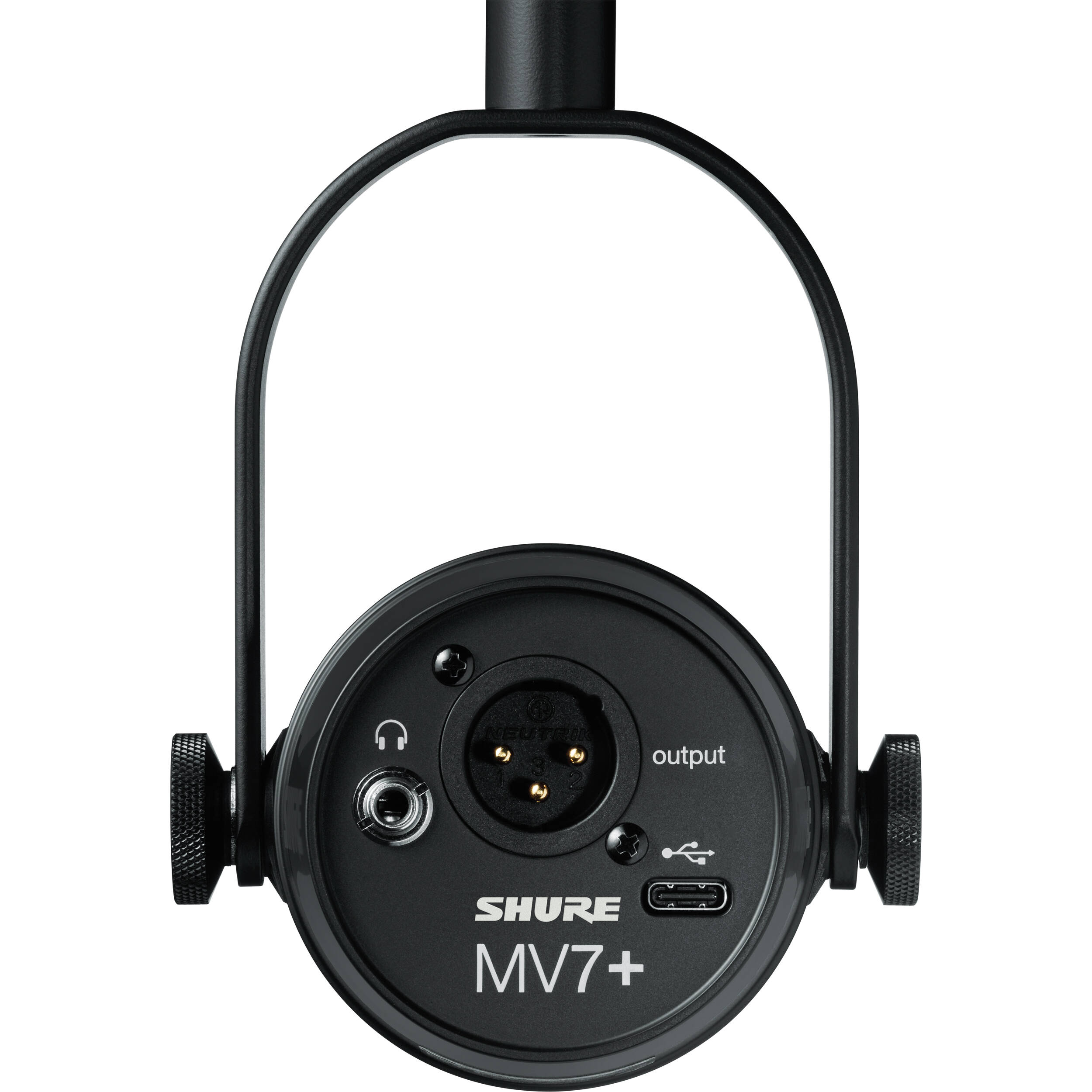 Shure MV7+ USB and XLR podcast microphone