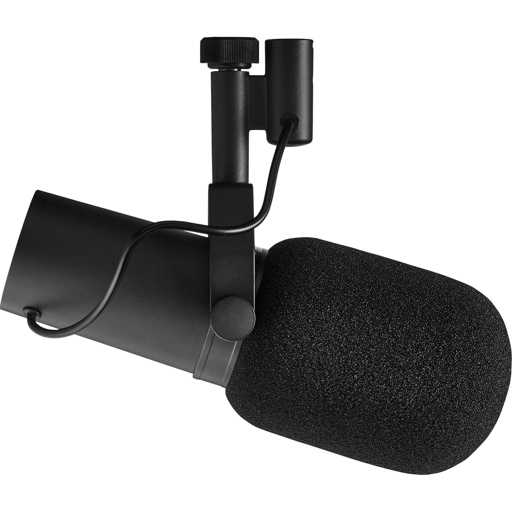 Shure SM7B dynamic microphone, lifestyle setting
