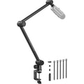 SmallRig Microphone Boom Arm Desk Mount for broadcast microphones, adjustable and sturdy for professional audio setups.