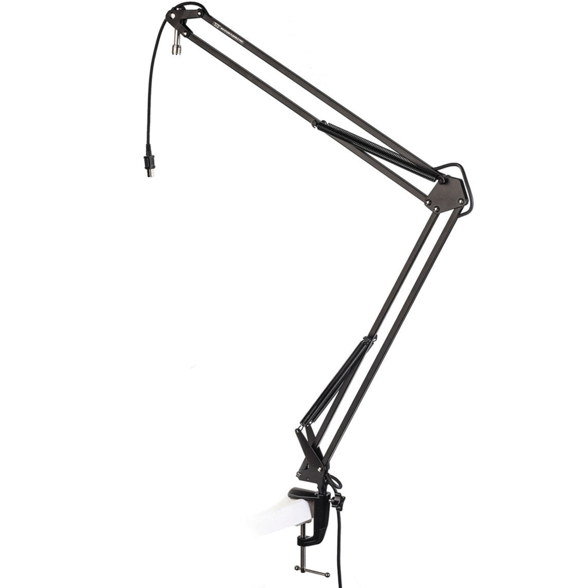 Tie Studio Flex Pro Broadcast Mic Stand with USB cable, full view