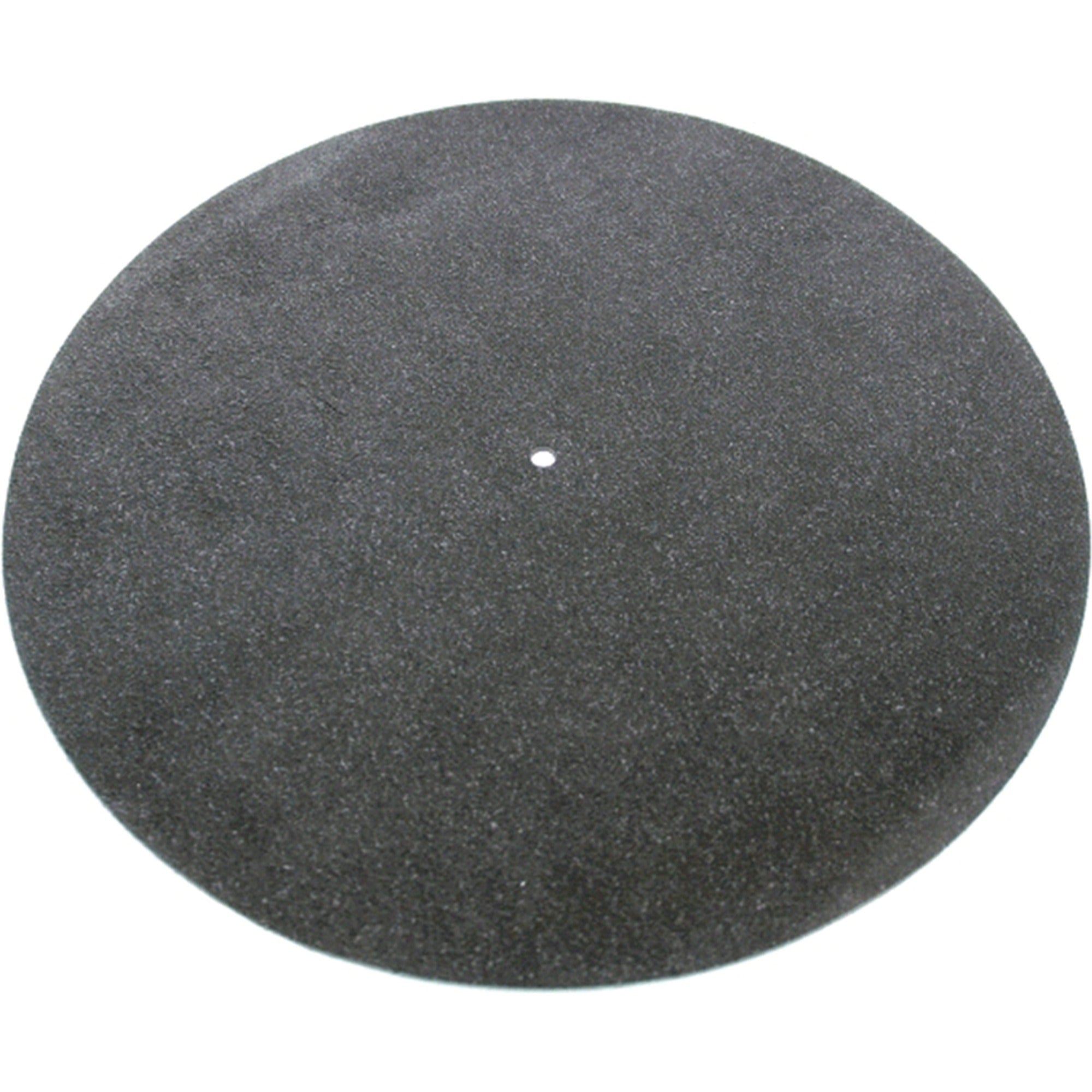 Tonar black leather slipmat with textured surface, designed for turntables and DJ equipment.