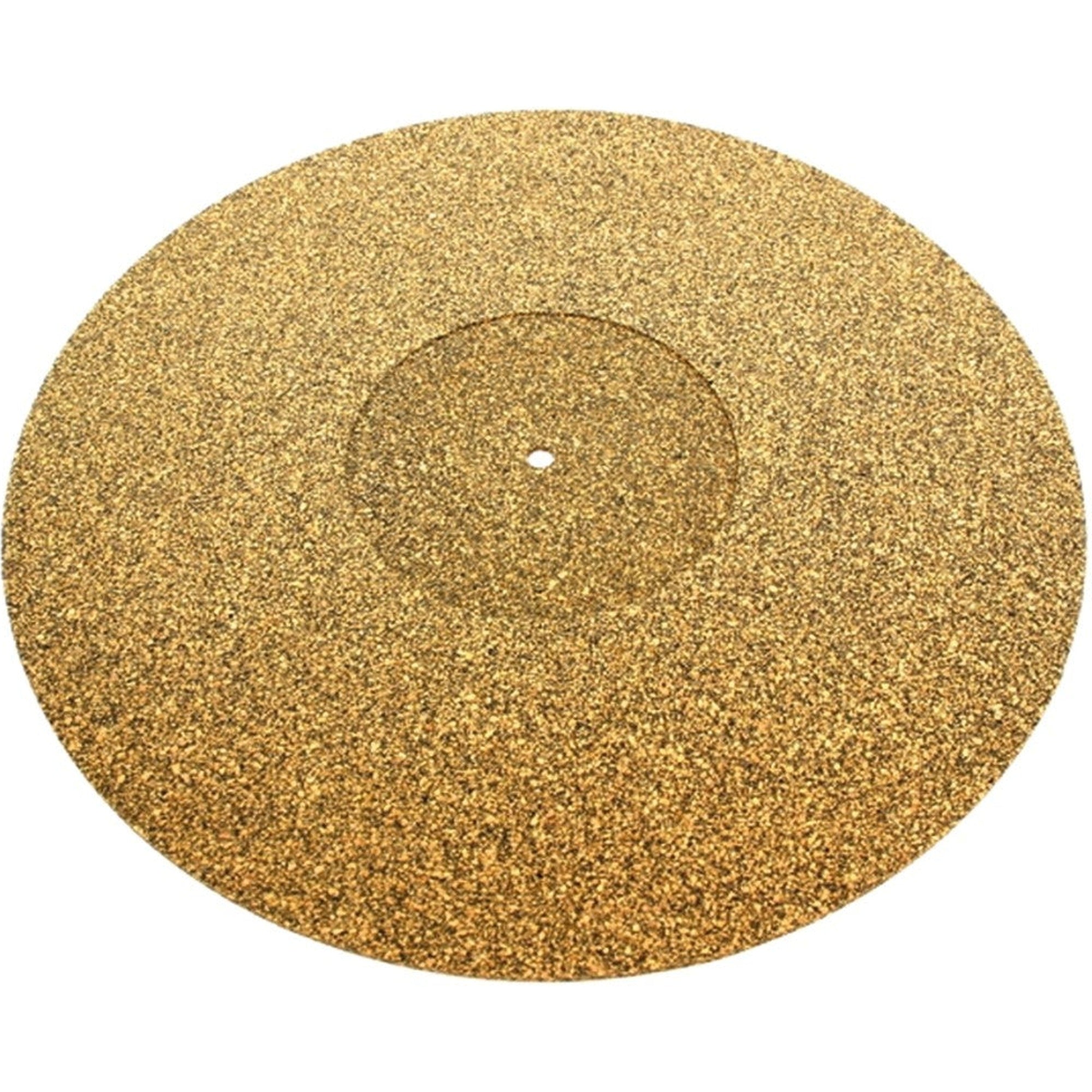 Tonar cork and rubber slipmat designed for turntables, featuring a textured surface for optimal record grip and sound quality.
