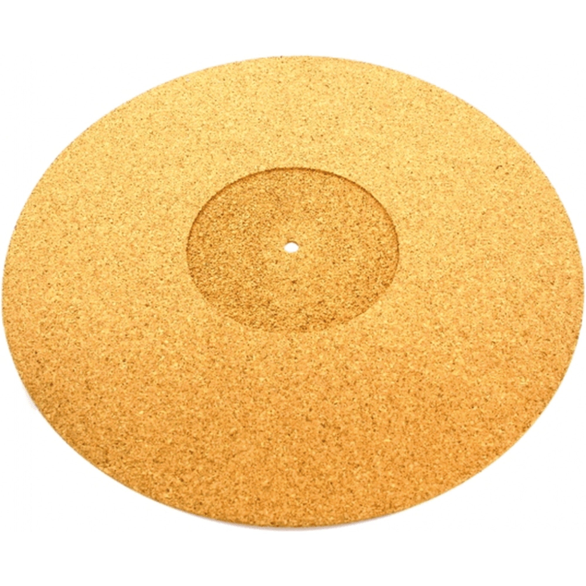 Tonar Pure Cork turntable slipmat with cork surface, designed to enhance audio quality and reduce vibration on record players.
