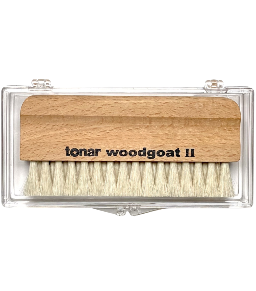 Tonar Woodgoat II record cleaning brush.
