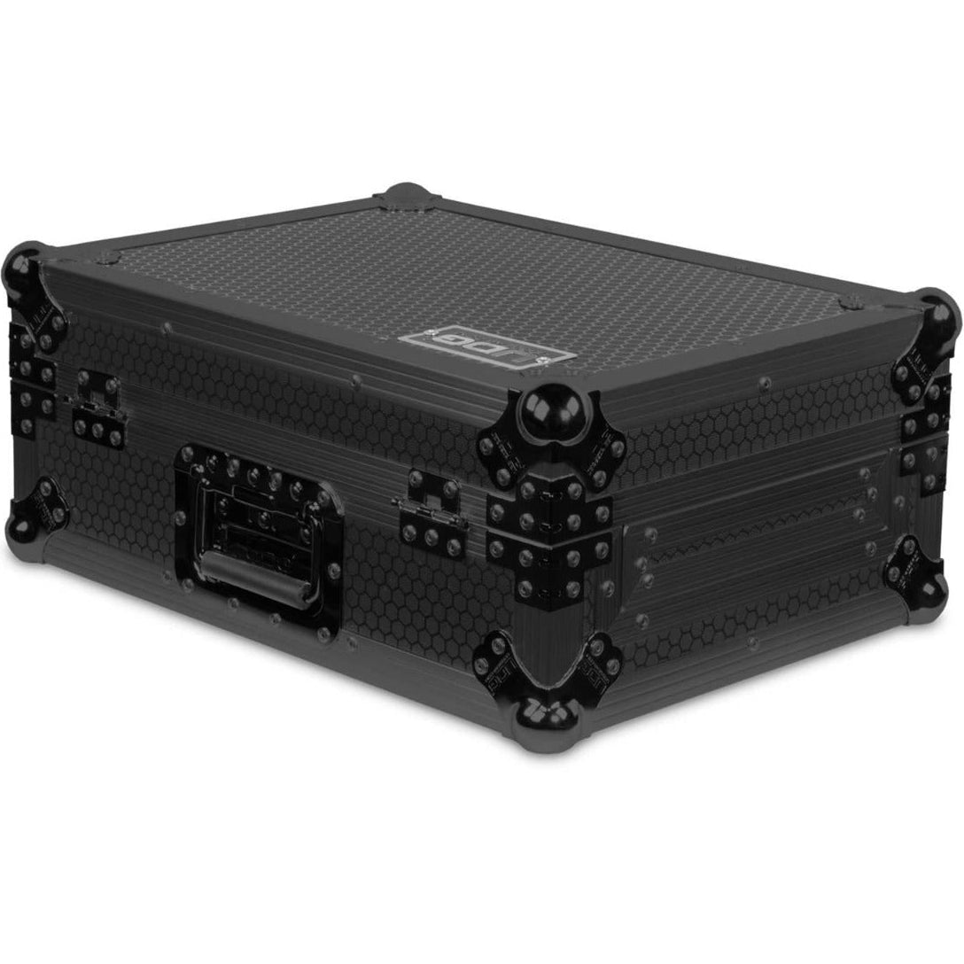 UDG Ultimate Flight Case for CDJ and mixer in black, designed for secure transport of DJ equipment.