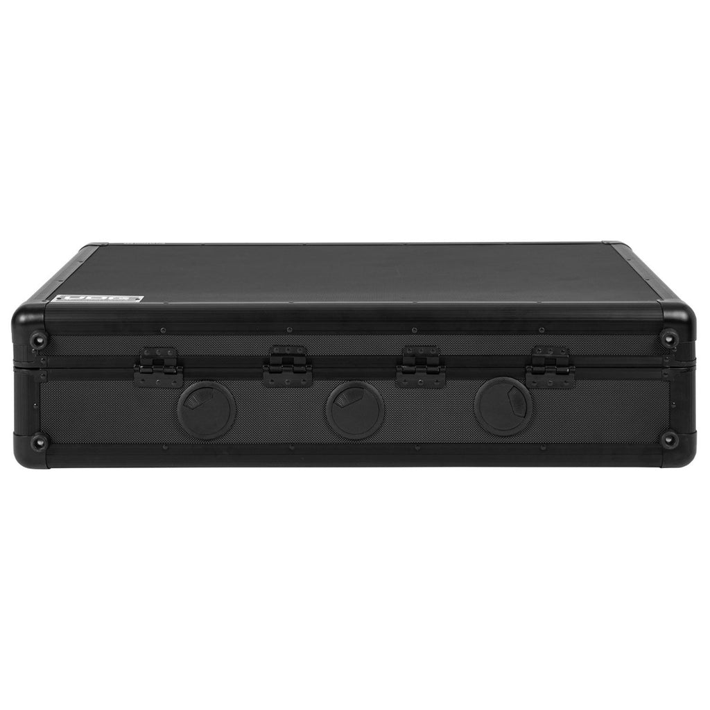 UDG Ultimate Pick Foam Flight Case for DJ equipment, black MK2 2XL size, with padded interior for protection and secure transport.
