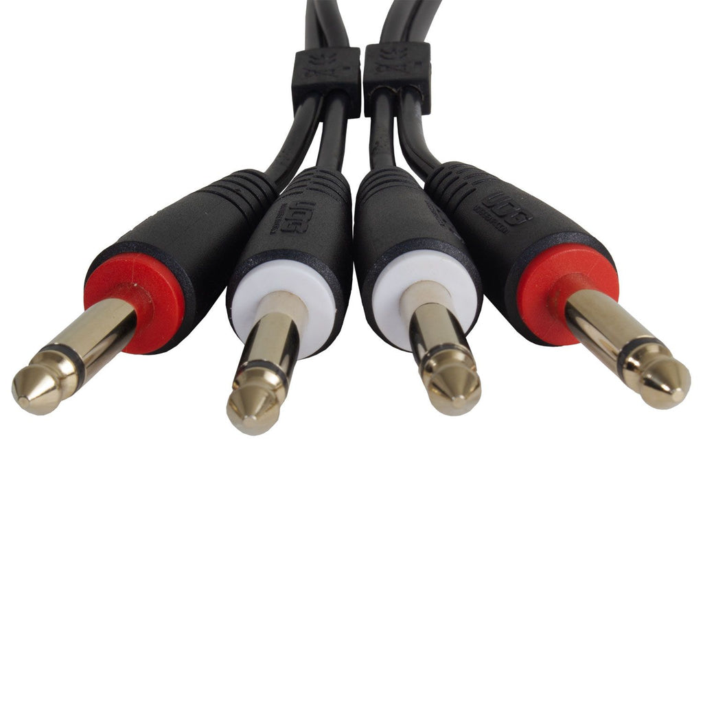 UDG Ultimate 1/4" TRS jack cable set, black straight (1.5 m)