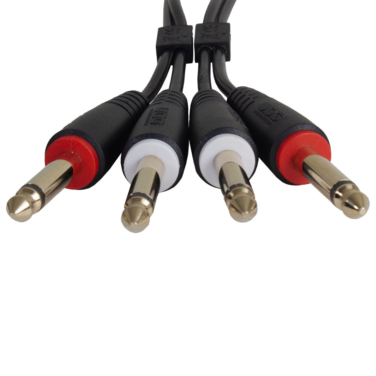 UDG Ultimate 1/4" TRS jack cable set, black straight (1.5 m)