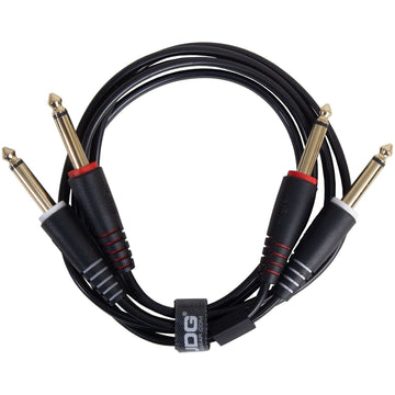 UDG Ultimate Dual 6,3 mm TS - Dual 6,3 mm TS ljudkabel