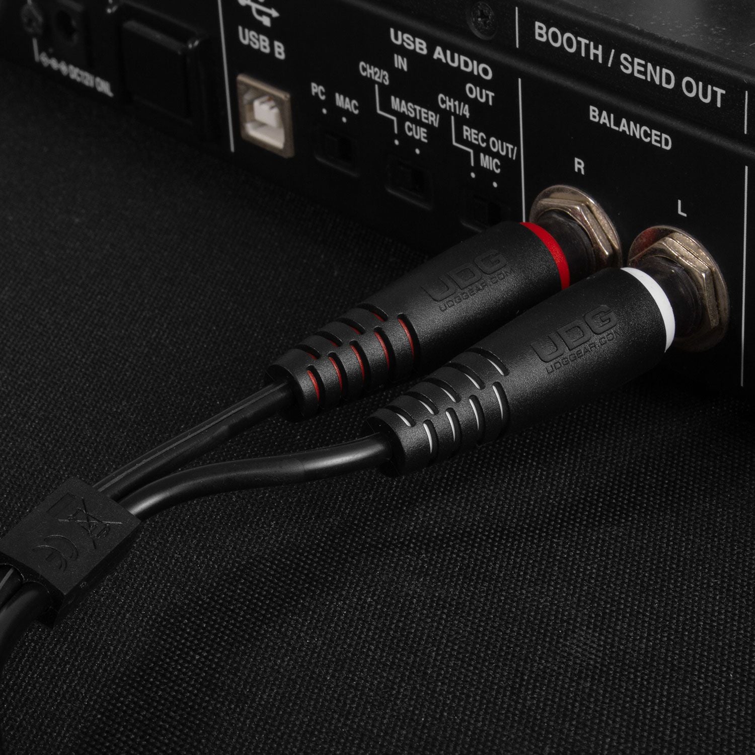 UDG Ultimate Audio Cable Set 1/4'' Jack - 1/4'' Jack Black Straight 3m (U97004BL trs - trs cables, black set view 5