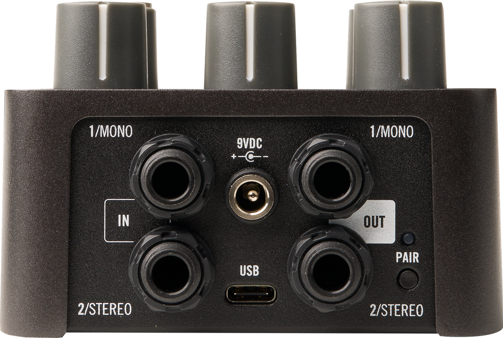 Universal Audio UAFX Galaxy '74 Tape Echo & Reverb effects pedal, angled view