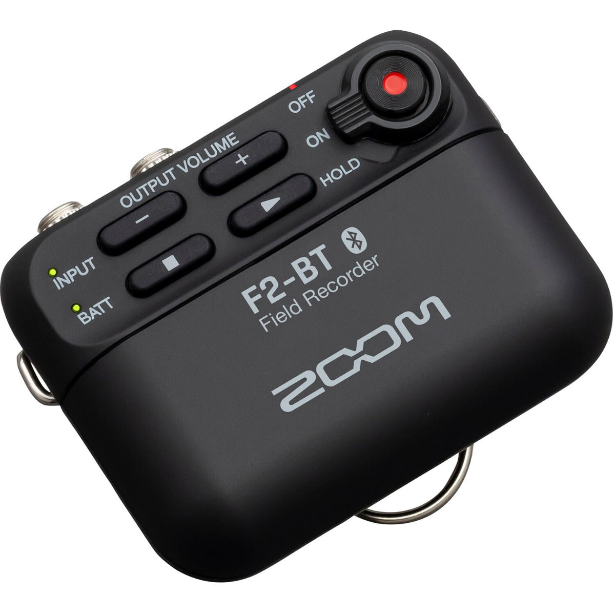 Zoom F2-BT field recorder.