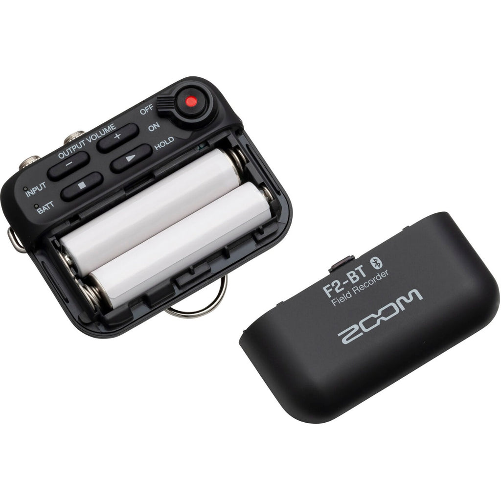 Zoom F2-BT field recorder.