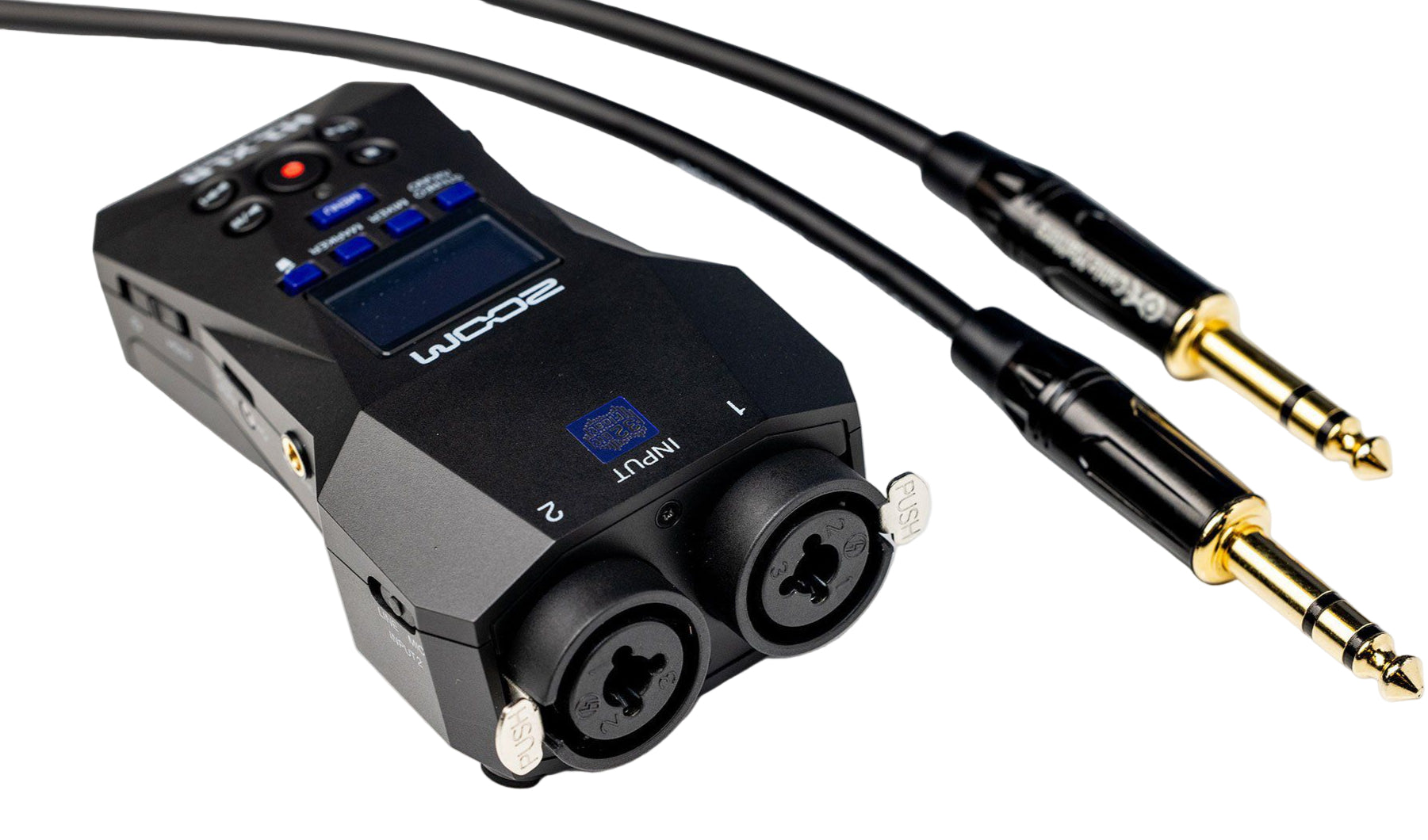 Zoom H1 XLR field recorder, black.